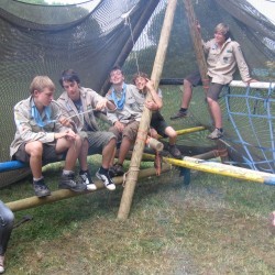 fotos kamp 2009-2010 jong-givers 111 - Scouts en Gidsen Zaventem 